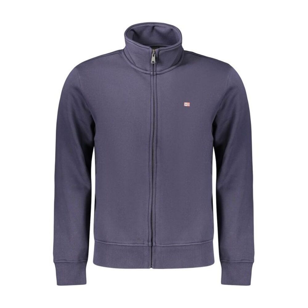 Napapijri Blue Cotton Men's Sweatshirt